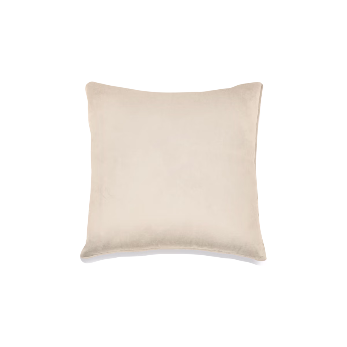 Cuscino velluto Panna
