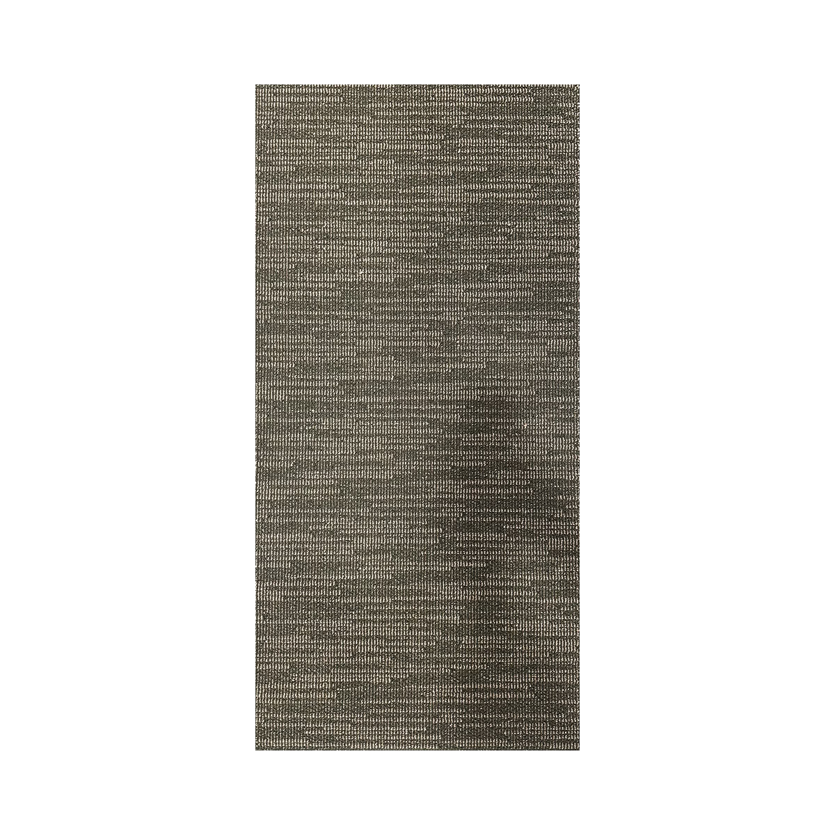 Tappeto melange costine 57 x 180 cm oliva